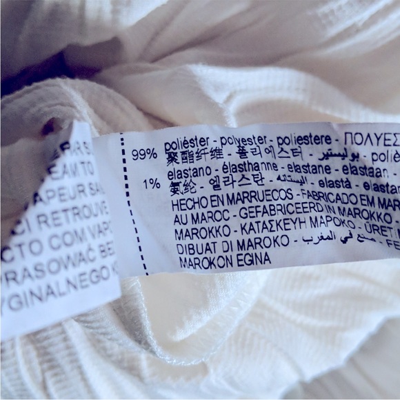 Zara crinkle effect midi dress - Picture 8 of 10